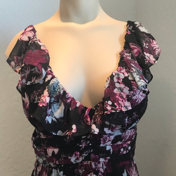 🆕 BCBG floral tank dress - Picture 3 of 8